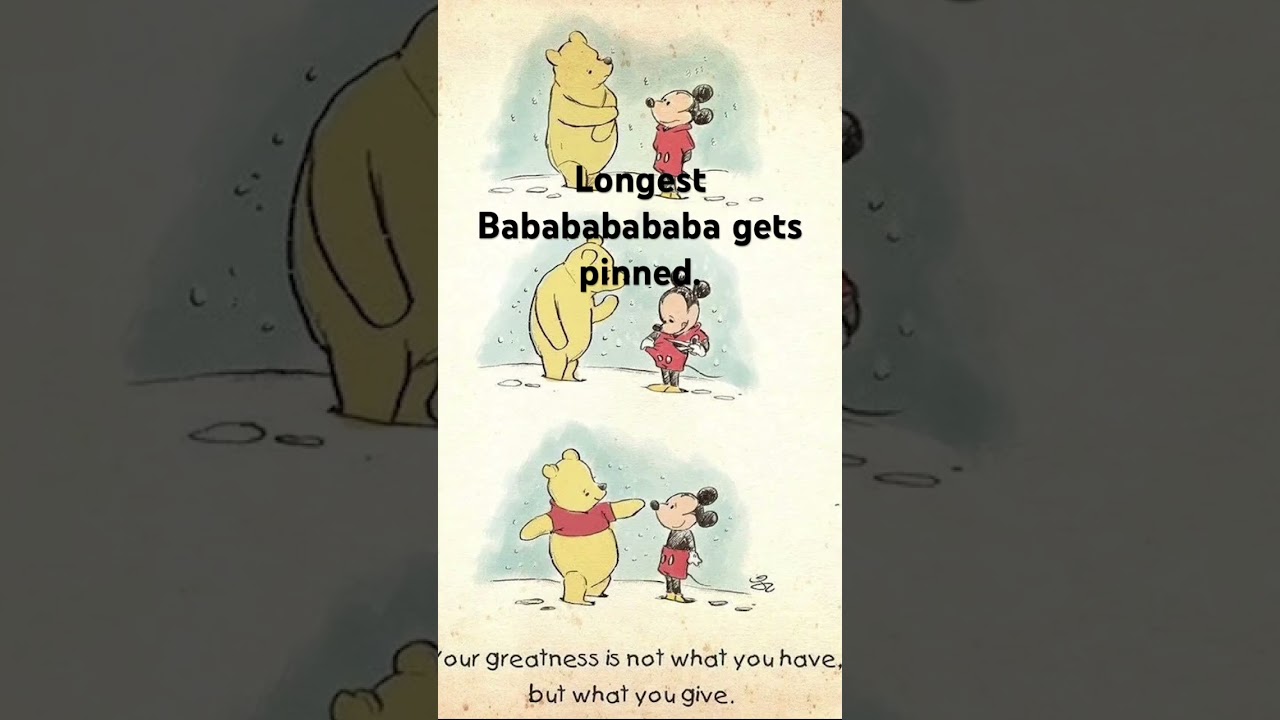 Who can get the longest?