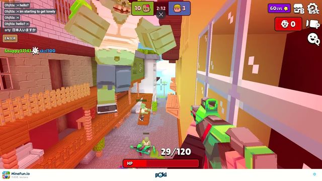 Minefun.io infection level 60!!! Thank you to my 65 friends on minefun.io!!!