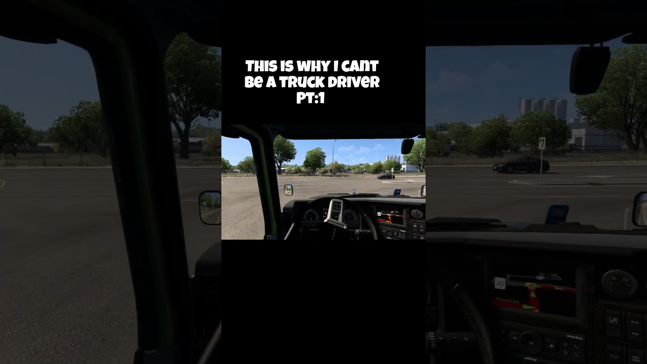 This was a close call!#americantrucksimulator #ats