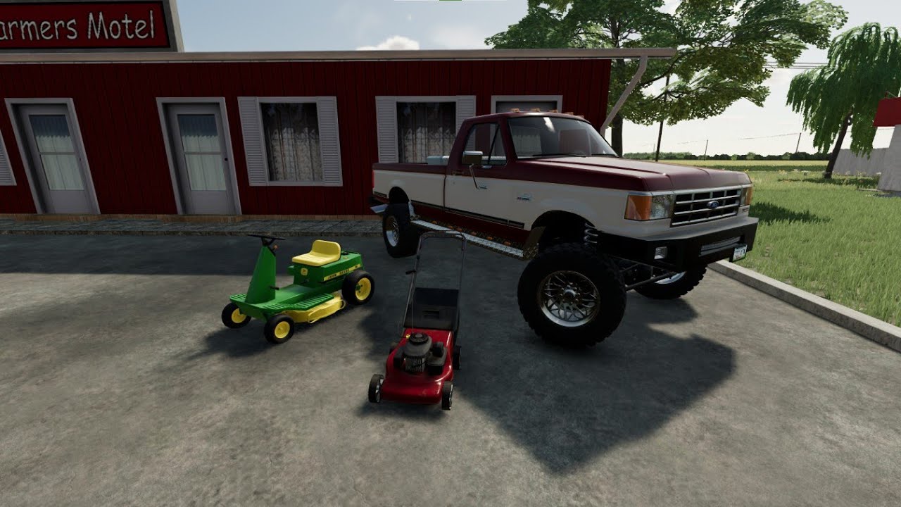 I STARTED LANDSCAPING WITH A MOWER AND A TRUCK!